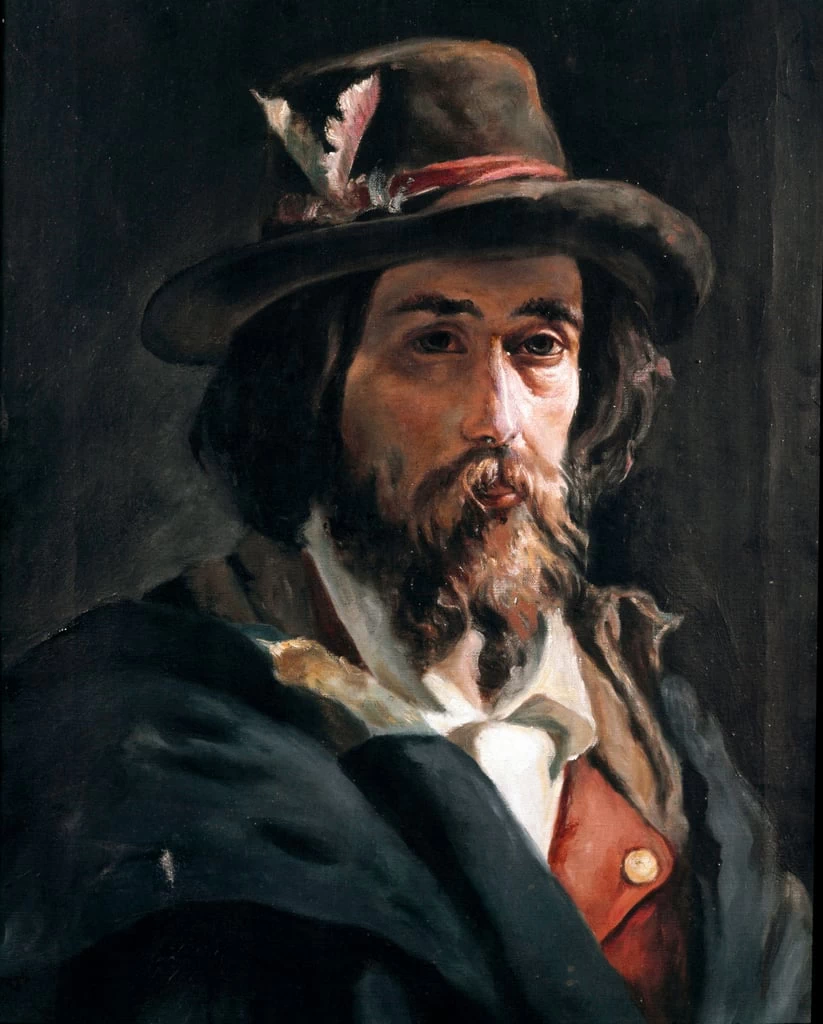 Ritratto di Francesco Nullo, patriota con Garibaldi